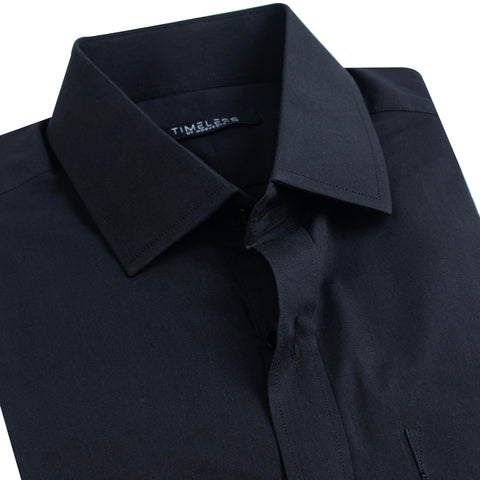 Jet Black Formal Shirt