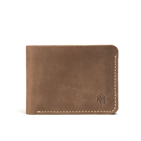 The Rustic Brown Bifold Wallet