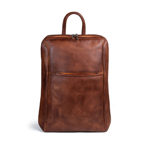 Trekker Leather Backpack