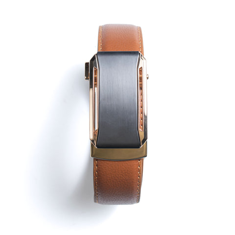Vintro Brown Leather Belt