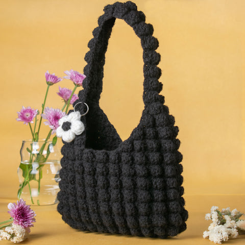 Luna Crochet Handbag