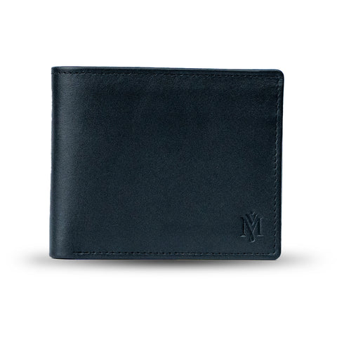 JJ American Black Leather Wallet