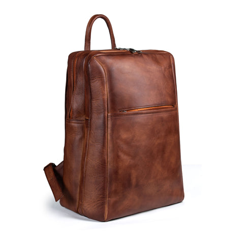 Trekker Leather Backpack