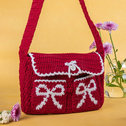 Bella Crochet Handbag