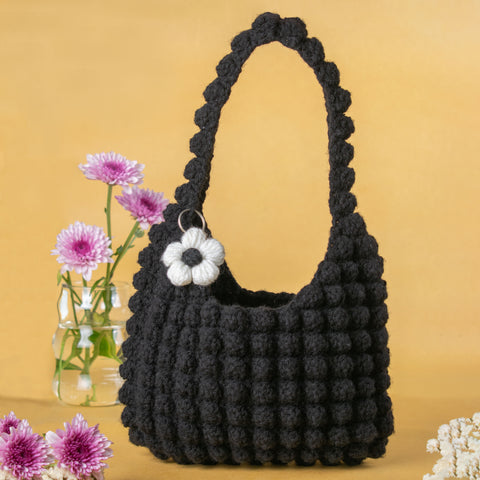 Luna Crochet Handbag