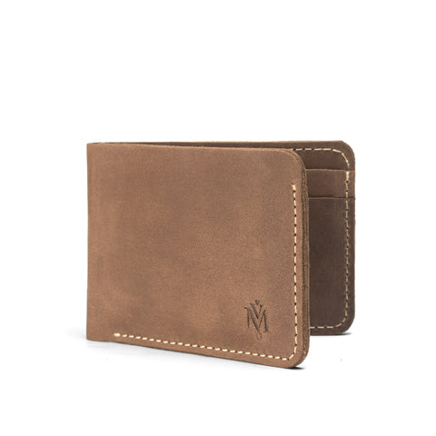 The Rustic Brown Bifold Wallet