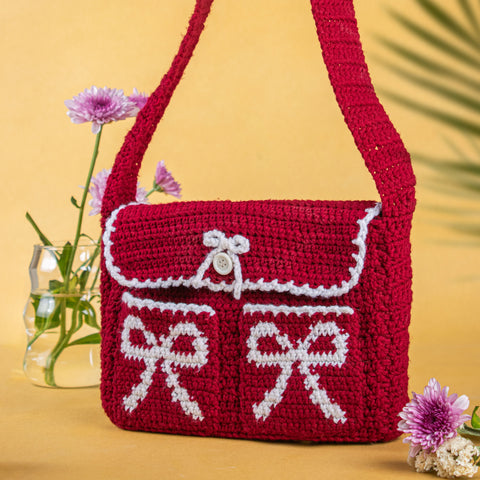 Bella Crochet Handbag