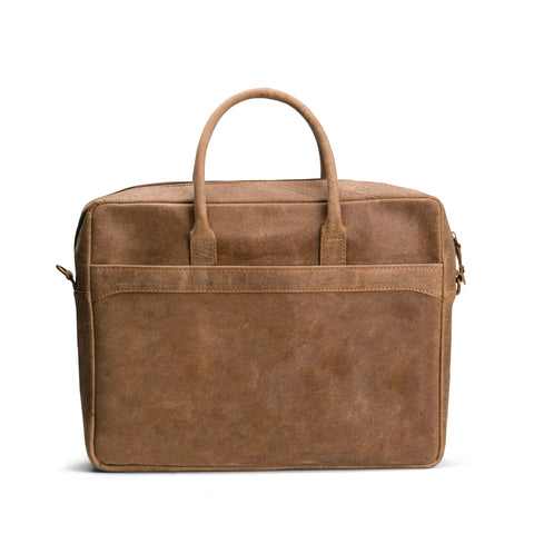 Sage Brown Laptop Bag