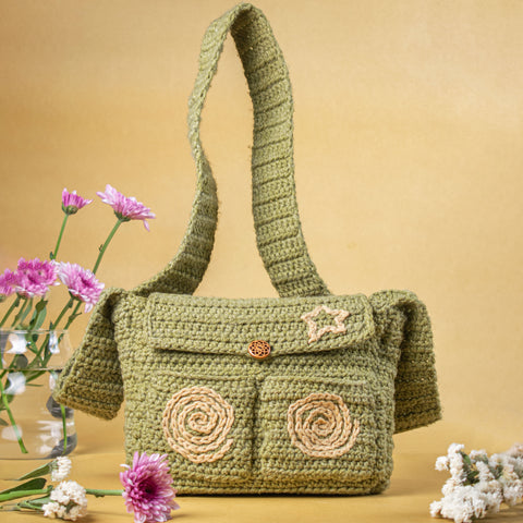 Eden Crochet Handbag