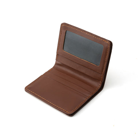 Minimus Dark Brown Leather Wallet