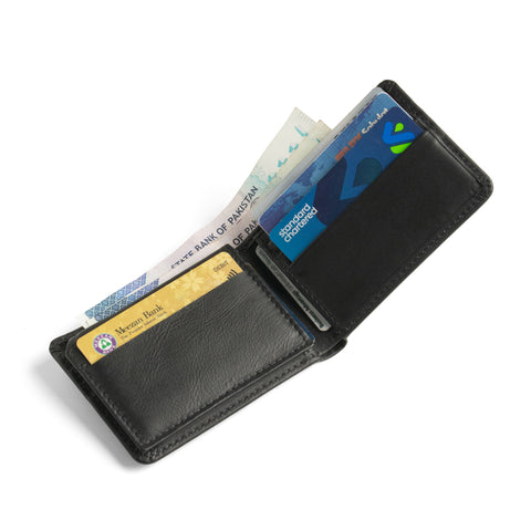 The Classic Black Bifold Wallet