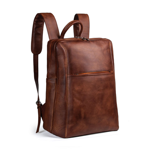 Trekker Leather Backpack