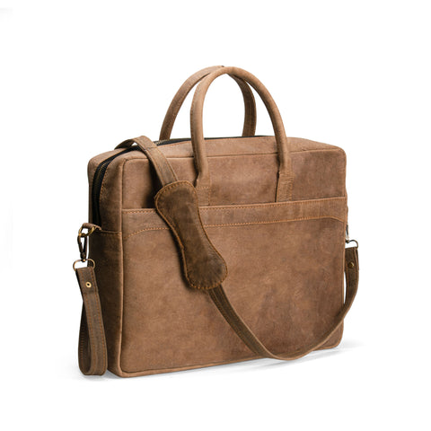 Sage Brown Laptop Bag