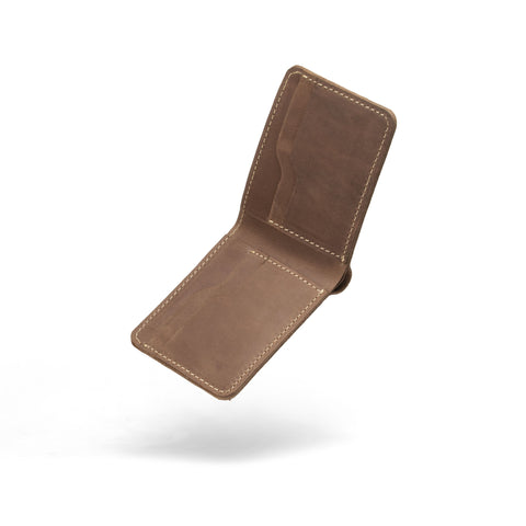 The Rustic Brown Bifold Wallet