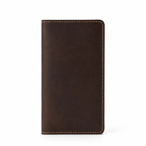 Terry Roger Dusk Long Leather Wallet By Modveste