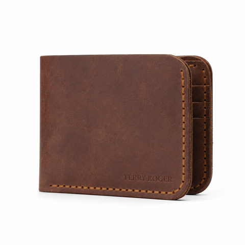 Terry Roger Signature Leather Wallet By Modveste