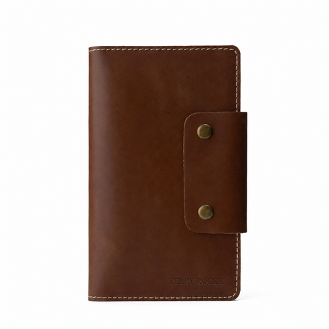 Terry Roger Leather Passport Cover By Modveste