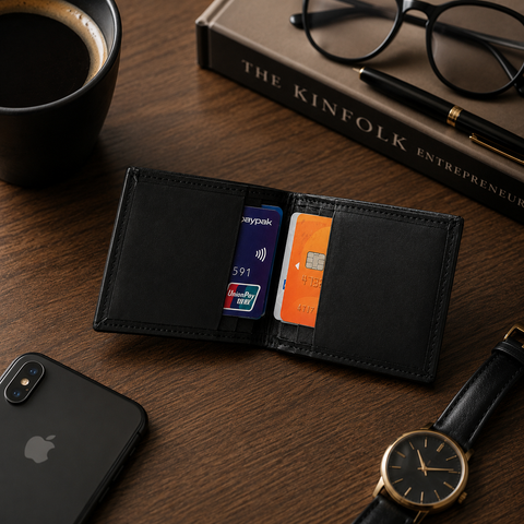 Nero Black Cow Leather