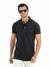 Basic Black Polo Shirt For Men