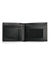 JJ American-Style Black Genuine Leather Wallet