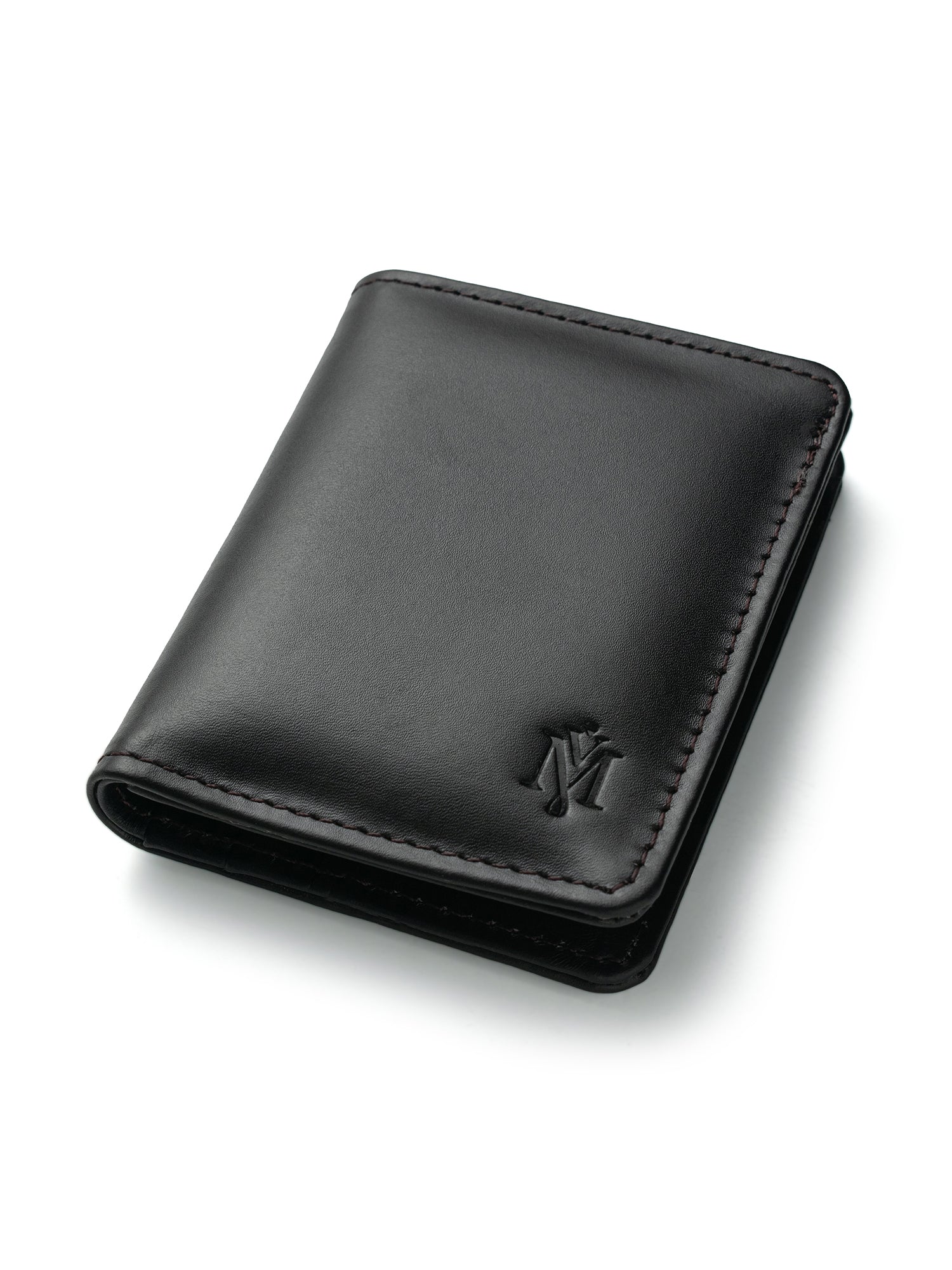 Purse Volet For Men Handmade Black Mini Leather Wallet For Men