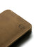 Men's Handmade Dark Brown Suede Leather Wallet