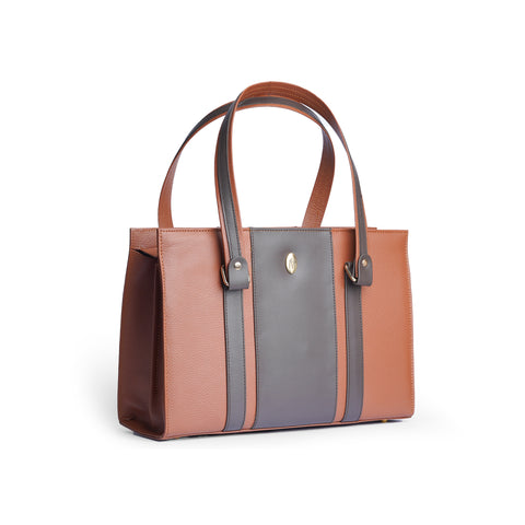 Women's Handmade Caramel Leather Handbag