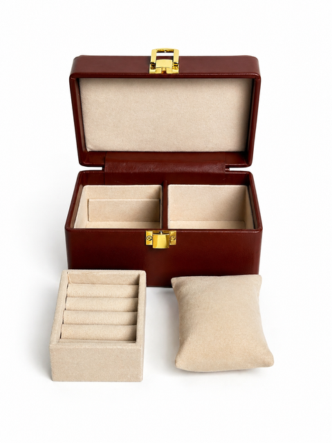 Signature Box | Premium Leather Jewellery Organizer