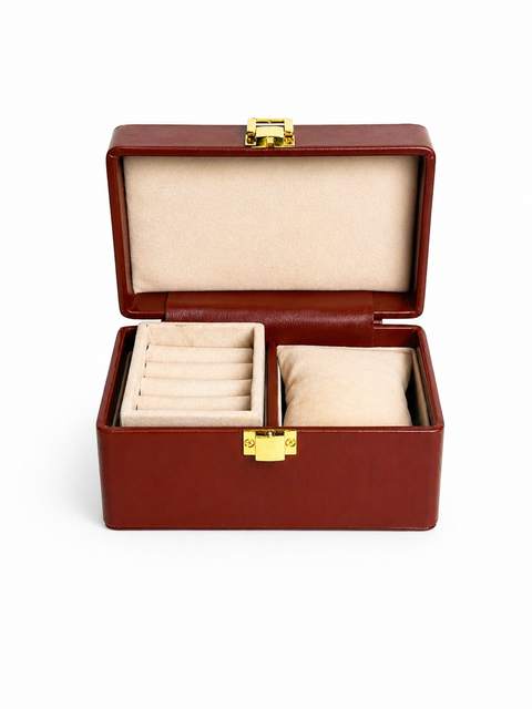 Signature Box | Premium Leather Jewellery Organizer